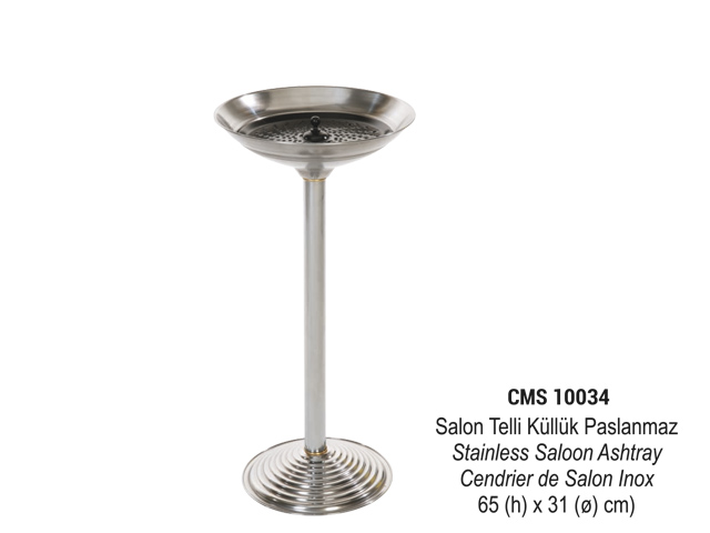 Stainless Saloon Ashtray